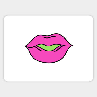 Lip mask Sticker